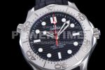 Omega Seamaster Diver 300M Nekton ORF 1:1 Best Edition Black Dial on Black Rubber Strap A8806 Super Clone Watch - Image 5