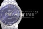 Omega De Ville SS GPF 1:1 Best Edition Light Blue Dial on SS Bracelet A2824 Super Clone Watch V3 - Image 5