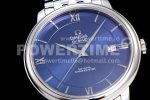 Omega De Ville SS GPF 1:1 Best Edition Deep Blue Dial on SS Bracelet A2824 Super Clone Watch V3 - Image 6