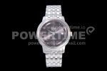 Omega De Ville SS GPF 1:1 Best Edition Gray Dial on SS Bracelet A2824 Super Clone Watch V3