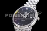 Omega De Ville SS GPF 1:1 Best Edition Black Dial on SS Bracelet A2824 Super Clone Watch V3 - Image 3
