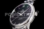Omega De Ville SS GPF 1:1 Best Edition Black Dial on SS Bracelet A2824 Super Clone Watch V3 - Image 6