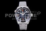 Omega Planet Ocean Professional Ceramic Bezel 45mm 1:1 OMF Best Edition Orange Marker on SS Bracelet A8500 (Black Balance Wheel) Super Clone Watch