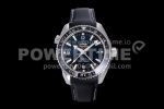 Omega Planet Ocean Professional Ceramic Bezel 45mm 1:1 OMF Best Edition on Rubber Strap A8500 (Black Balance Wheel) Super Clone Watch