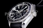 Omega Planet Ocean Professional Ceramic Bezel 45mm 1:1 OMF Best Edition on Rubber Strap A8500 (Black Balance Wheel) Super Clone Watch - Image 6