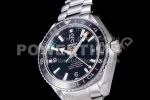 Omega Seamaster 300M Chronometer SS Black OMF 1:1 Best Edition on SS Bracelet A2824 (Black Balance Wheel) Super Clone Watch - Image 2