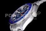 Omega Planet Ocean 600M Co-Axial GMT 43.5mm VSF 1:1 Best Edition Blue Dial Blue Ceramic Bezel on SS Bracelet A8605 Super Clone Watch - Image 6