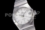Omega Constellation 38mm SS VSF 1:1 Best Edition White Textured Dial on SS Bracelet A8500 Super Clone Watch - Image 4