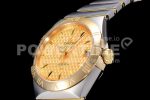 Omega Constellation 38mm SS/YG VSF 1:1 Best Edition Gold Textured Dial on SS/YG Bracelet A8500 Super Clone Watch - Image 4