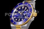 Rolex Submariner 41mm 126613 LB SS/YG EWF Blue Dial on SS/YG Bracelet A3135 Super Clone Watch - Image 10