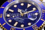 Rolex Submariner 41mm 126613 LB SS/YG EWF Blue Dial on SS/YG Bracelet A3135 Super Clone Watch - Image 7
