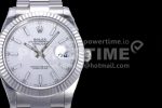 Rolex DateJust 41 126334 904L SS VSF 1:1 Best Edition White Dial on Oyster Bracelet VS3235 Super Clone Watch - Image 4