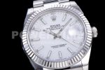 Rolex DateJust 41 126334 904L SS VSF 1:1 Best Edition White Dial on Oyster Bracelet VS3235 Super Clone Watch - Image 5
