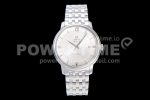 Omega De Ville SS DIWF 1:1 Best Edition Silver Dial SS Markers on SS Bracelet MIYOTA 9015 Super Clone Watch