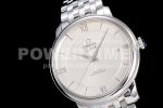 Omega De Ville SS DIWF 1:1 Best Edition Silver Dial SS Markers on SS Bracelet MIYOTA 9015 Super Clone Watch - Image 2