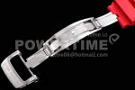 Richard Mille RM011 SS Chrono KVF 1:1 Best Edition Crystal Dial Black on Red Rubber Strap A7750 Super Clone Watch V3 - Image 9