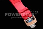 Richard Mille RM011 RG Chrono KVF 1:1 Best Edition Crystal Dial Black on Red Rubber Strap A7750 Super Clone Watch V3 - Image 8