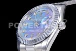 Rolex Day Date 36 128239 EWF 1:1 Best Edition 904L Steel Blue Dial Diamonds Markers on Bracelet A2836 Super Clone Watch - Image 11