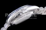 Rolex Day Date 36 128239 EWF 1:1 Best Edition 904L Steel Blue Dial Diamonds Markers on Bracelet A2836 Super Clone Watch - Image 12