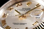 Rolex DateJust 36 SS/YG 126233 EWF Gold Wrapped 904L Steel Silver Dial Roman Markers on Jubilee Bracelet SA3235 Super Clone Watch - Image 4