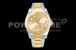 Rolex DateJust 41 126333 904L SS/YG VSF 1:1 Best Edition YG Dial on Oyster Bracelet VS3235 Super Clone Watch
