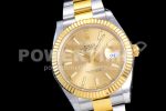 Rolex DateJust 41 126333 904L SS/YG VSF 1:1 Best Edition YG Dial on Oyster Bracelet VS3235 Super Clone Watch - Image 2
