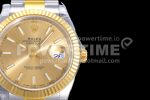 Rolex DateJust 41 126333 904L SS/YG VSF 1:1 Best Edition YG Dial on Oyster Bracelet VS3235 Super Clone Watch - Image 4