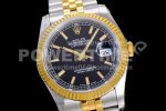 Rolex DateJust 41 126333 SS/YG JDF 1:1 Best Edition 904L Steel Black Stick Dial on SS/YG Jubilee Bracelet VR3235 Super Clone Watch - Image 4