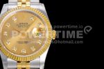 Rolex DateJust 36 SS/YG 126233 JDF Gold Wrapped 904L Steel YG Dial Diamonds Markers on Jubilee Bracelet Super Clone Watch V2 - Image 2