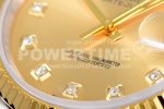 Rolex DateJust 36 SS/YG 126233 JDF Gold Wrapped 904L Steel YG Dial Diamonds Markers on Jubilee Bracelet Super Clone Watch V2 - Image 9