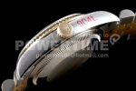 Rolex DateJust 36 SS/YG 126233 EWF Gold Wrapped 904L Steel White Dial Diamonds Markers on Jubilee Bracelet SA3235 Super Clone Watch - Image 7