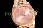 Rolex Day Date 40 RG 904L Steel EWF 1:1 Best Edition RG Dial on RG Bracelet A2836 Super Clone Watch - Image 2