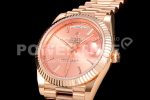 Rolex Day Date 40 RG 904L Steel EWF 1:1 Best Edition RG Dial on RG Bracelet A2836 Super Clone Watch - Image 3