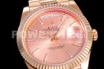 Rolex Day Date 40 RG 904L Steel EWF 1:1 Best Edition RG Dial on RG Bracelet A2836 Super Clone Watch - Image 5