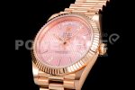 Rolex Day Date 40 RG 904L Steel EWF 1:1 Best Edition RG Textured Dial on RG Bracelet A2836 Super Clone Watch - Image 3