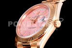 Rolex Day Date 40 RG 904L Steel EWF 1:1 Best Edition RG Textured Dial on RG Bracelet A2836 Super Clone Watch - Image 6