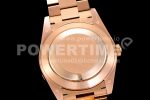 Rolex Day Date 40 RG 904L Steel JDF 1:1 Best Edition Silver Stick Dial on RG Bracelet A2836 Super Clone Watch - Image 8
