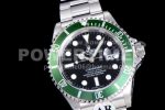 Rolex Submariner 16610 LV Kermit Green 904L Steel ARF1:1 Best Edition on SS Bracelet SH3135 Super Clone Watch - Image 2