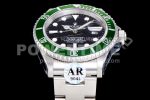 Rolex Submariner 16610 LV Kermit Green 904L Steel ARF1:1 Best Edition on SS Bracelet SH3135 Super Clone Watch - Image 6