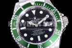 Rolex Submariner 16610 LV Kermit Green 904L Steel ARF1:1 Best Edition on SS Bracelet SH3135 Super Clone Watch - Image 7