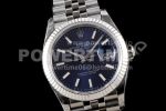 Rolex DateJust 36 SS 126234 EWF 1:1 Best Edition Blue Dial Stick Markers on Jubilee Bracelet A3235 Super Clone Watch - Image 3