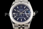 Rolex DateJust 36 SS 126234 EWF 1:1 Best Edition Blue Dial Stick Markers on Jubilee Bracelet A3235 Super Clone Watch - Image 2