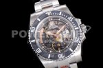 Rolex Andrea Pirlo Project Skeleton Submariner SS EWF Best Edition on SS Bracelet SA3130 Super Clone Watch - Image 2