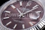 Rolex DateJust 41 126334 SS REF 1:1 Best Edition Red Dial Stick Markers on Jubilee Bracelet A3235 Super Clone Watch - Image 7