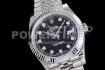 Rolex DateJust 41 126334 VRF 1:1 Best Edition 904L Steel Black Dial Diamonds Markers on SS Jubilee Bracelet A3235 Super Clone Watch - Image 2