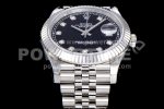 Rolex DateJust 41 126334 VRF 1:1 Best Edition 904L Steel Black Dial Diamonds Markers on SS Jubilee Bracelet A3235 Super Clone Watch - Image 9
