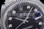 Rolex DateJust 41 126334 VRF 1:1 Best Edition 904L Steel Black Dial Diamonds Markers on SS Jubilee Bracelet A3235 Super Clone Watch - Image 6