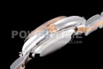 Rolex DateJust 36 SS/RG 126281 Diamonds Bezel EWF 1:1 Best Edition Rose Gold Dial Roman Markers on Oyster Bracelet A3235 Super Clone Watch - Image 7