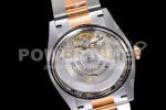 Rolex DateJust 36 SS/RG 126281 Diamonds Bezel EWF 1:1 Best Edition Rose Gold Dial Roman Markers on Oyster Bracelet A3235 Super Clone Watch - Image 8