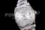 Rolex DateJust 36 SS 116234 Fluted Bezel DJF Best Edition Silver Computer Dial on SS Oyster Bracelet A2836 Super Clone Watch - Image 9